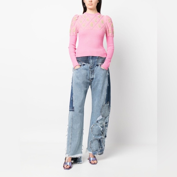 Cormio
Embroidered glitter-cotton t-shirt - Size 36 - Picture 3 of 8